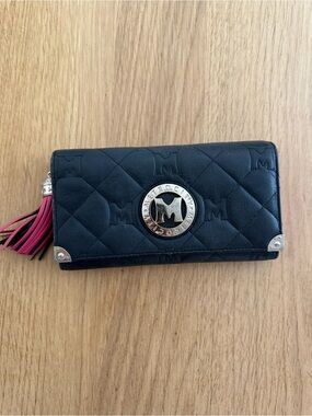 Metrocity quilted long wallet